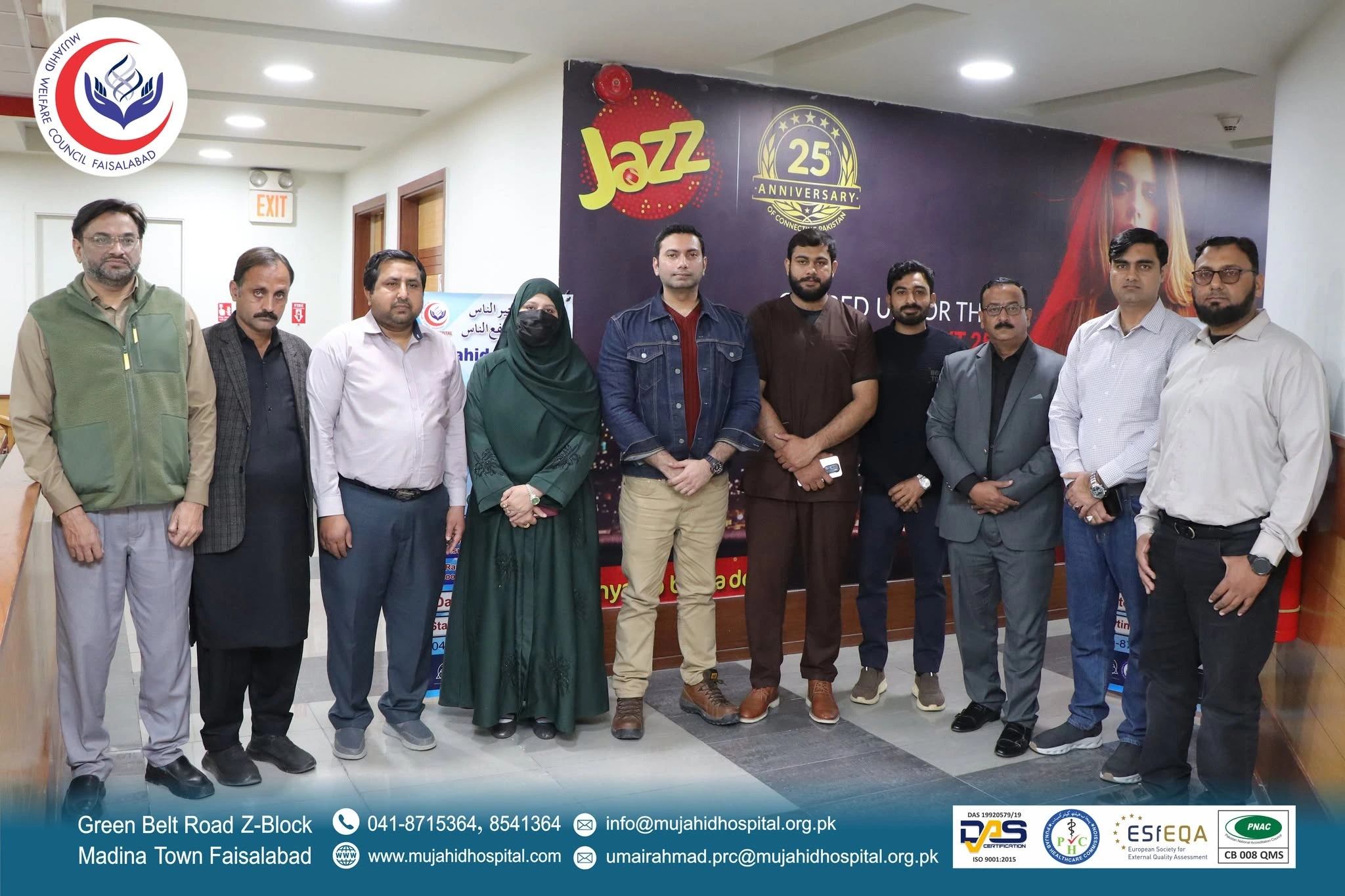 Physiotherapy Ergonomics Awareness Session at Jazz Regional Office