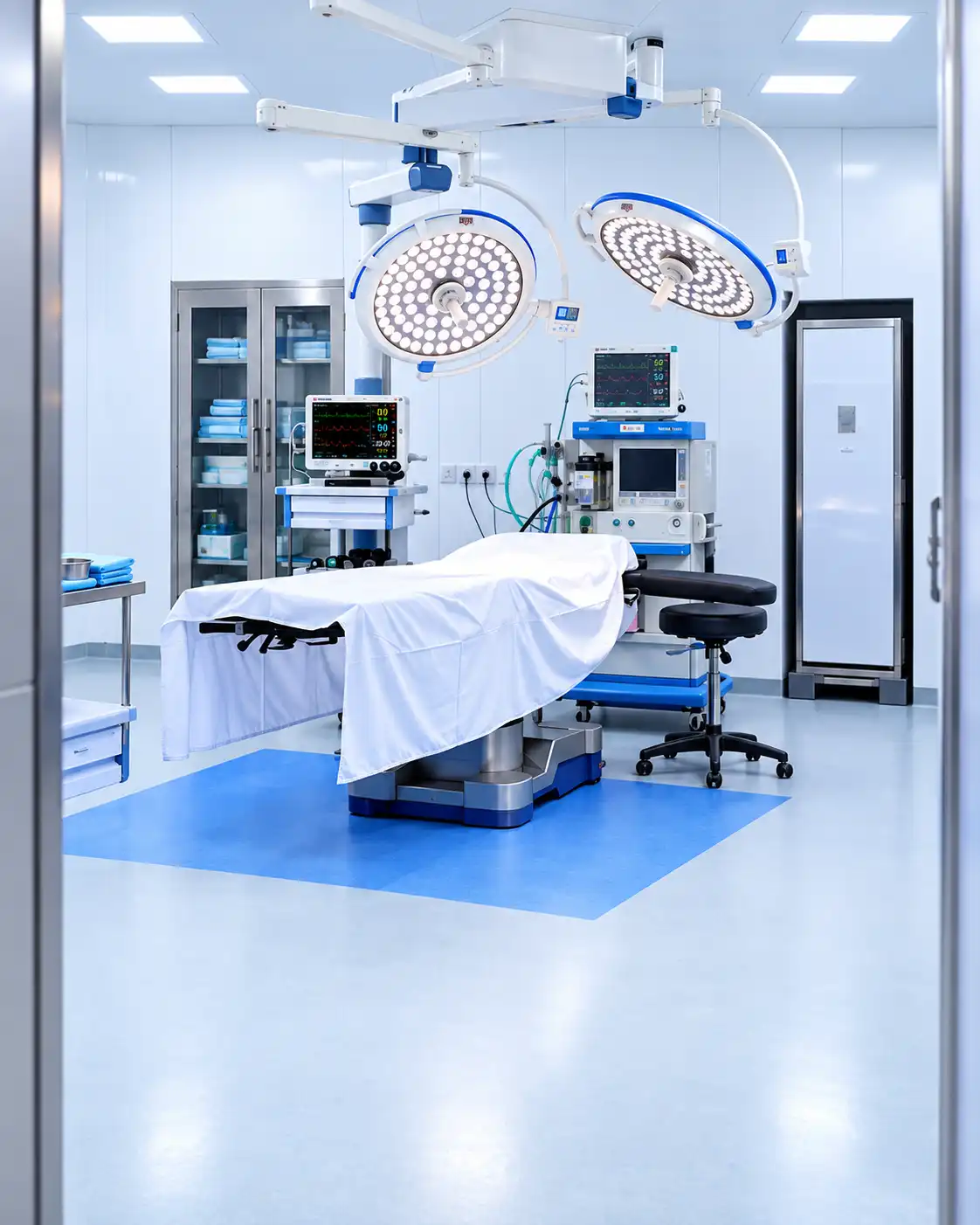 Modular operation theatre at Alkhidmat Mujahid Hospital