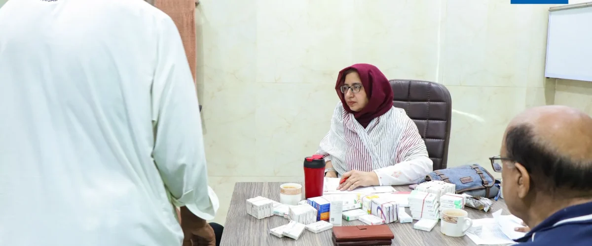 Free Psychiatry Camp at Mujahid Hospital benefiting patients in Faisalabad